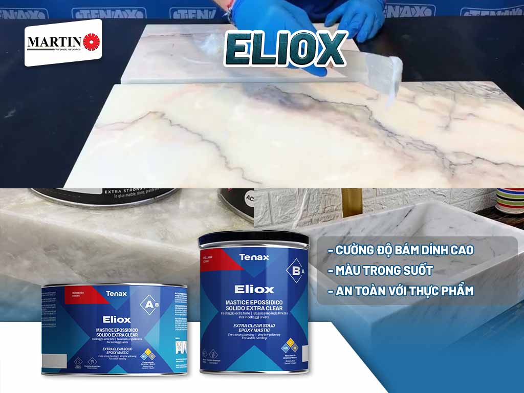 Keo dán đá 2 thành phần Eliox